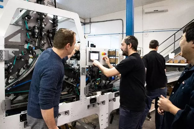 IMPACK Packaging MFA Batch inverter assembled at IMPACK Packaging