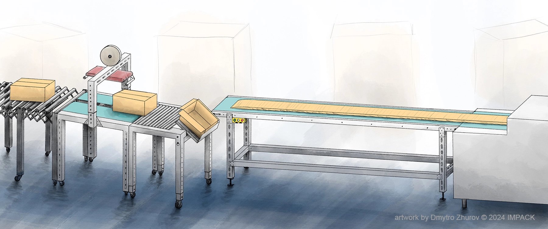 folder-gluer-accumulation-Conveyor