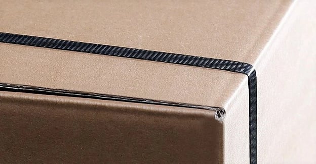 Example of a box case with a strap on.