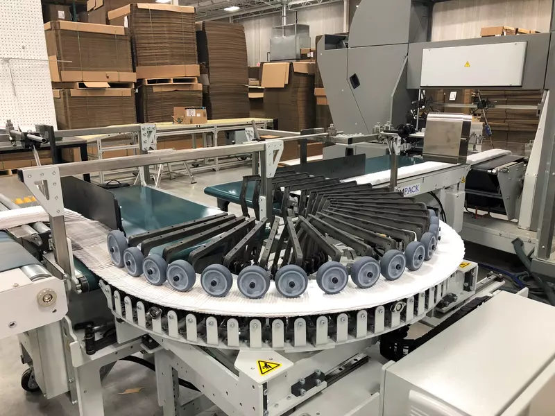 Impack packaging IN180 Box Turner