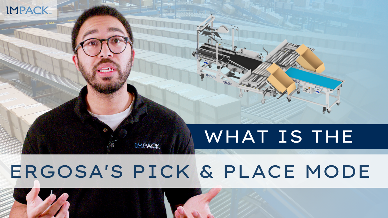 What is the Ergosa’s Pick & Place Mode and What Production is it Best Suited For?