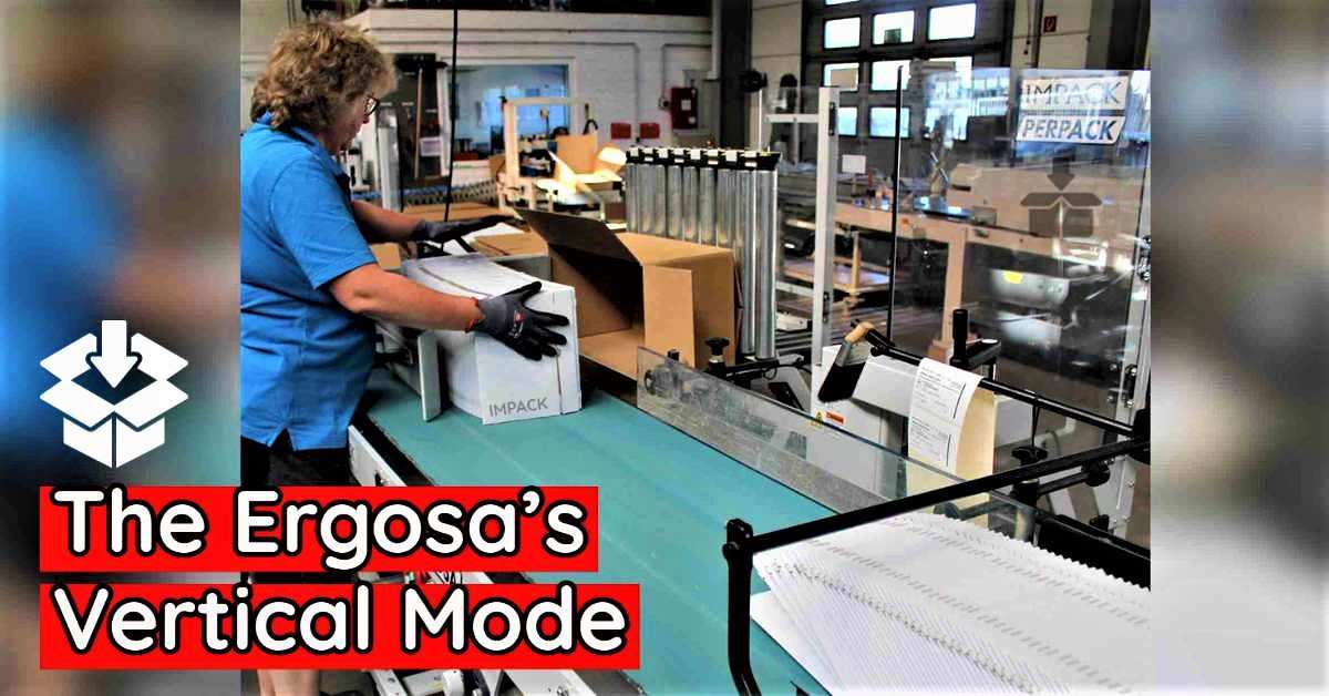 En quoi consiste le mode vertical de l'Ergosa C et à quelle production est-il le mieux adapté ?